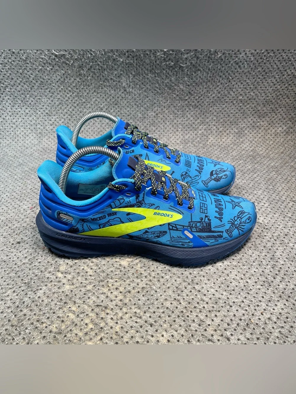 Brooks Launch 9 Boston Blue Running Shoes Size 8.5 Women’s